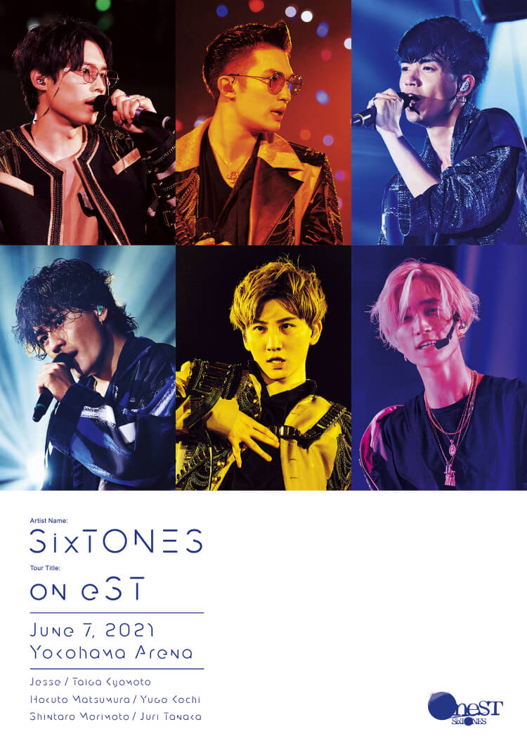 SixTONES ライブDVD OneST on eST City 初回盤 - アイドル