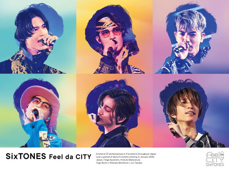 SixTONESSixTONES／on eST・Feel da CITY 通常盤DVD