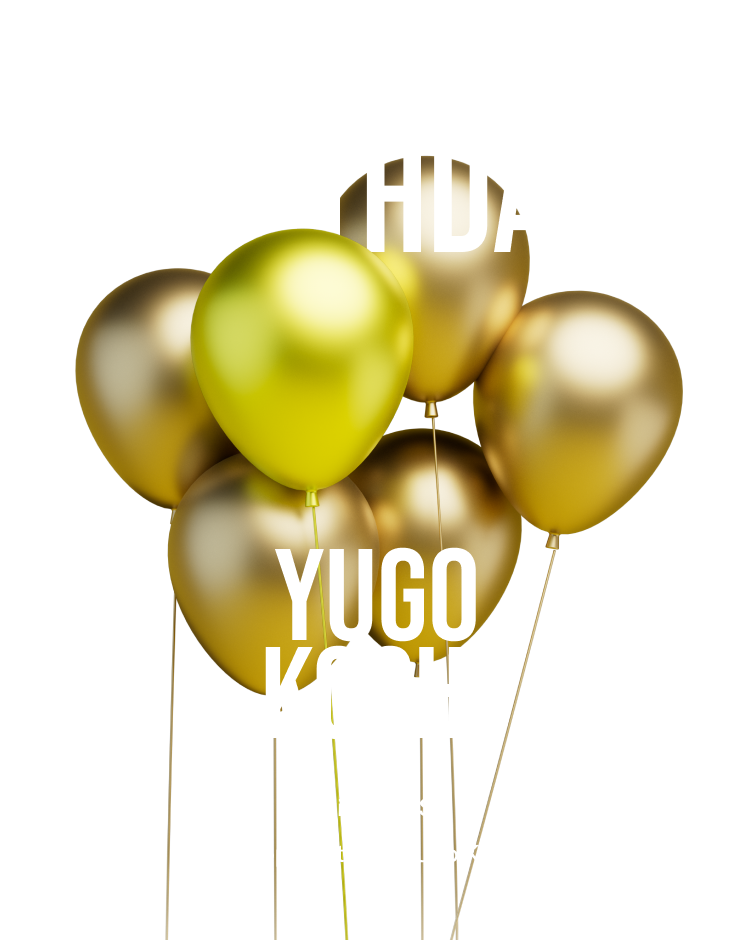 HAPPY BIRTHDAY YUGO KOCHI