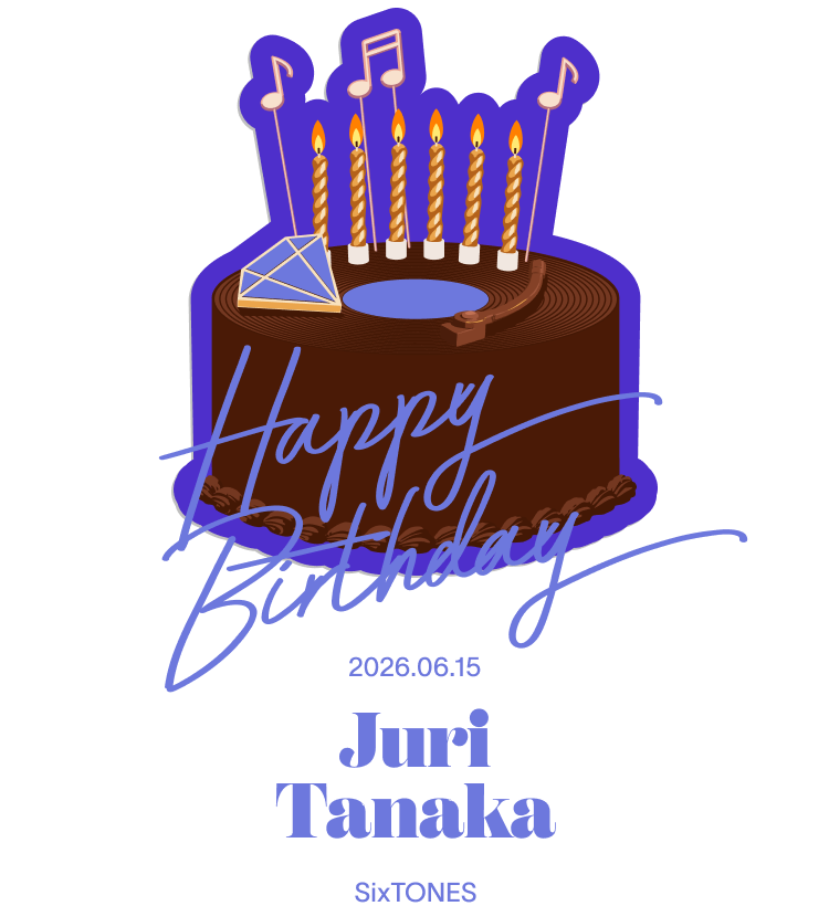 HAPPY BIRTHDAY JURI TANAKA